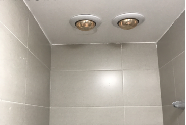 Lựa chọn đèn sưởi âm trần nhà tắm 1 bóng
