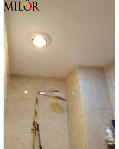 Đèn sưởi hồng ngoại âm trần phòng tắm 2 bóng ML - 6010