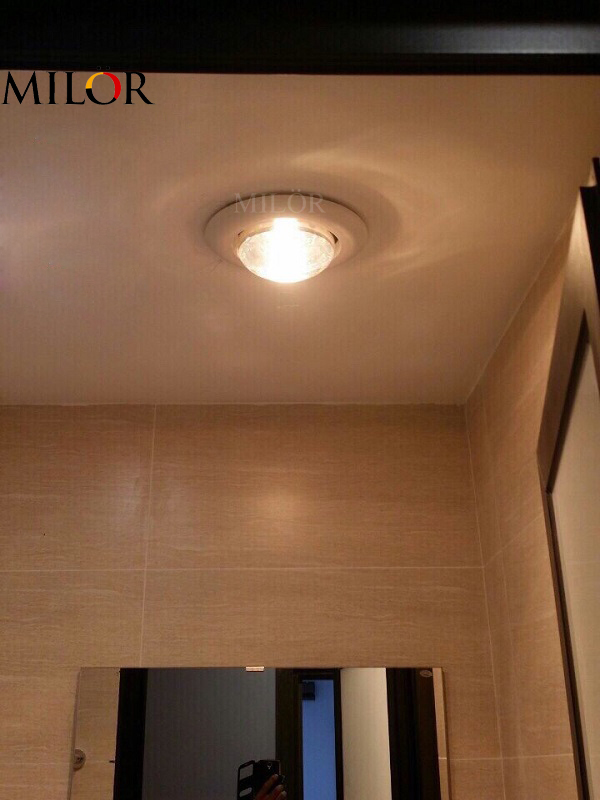 Đèn sưởi 1 bóng âm trần cho nhà tắm