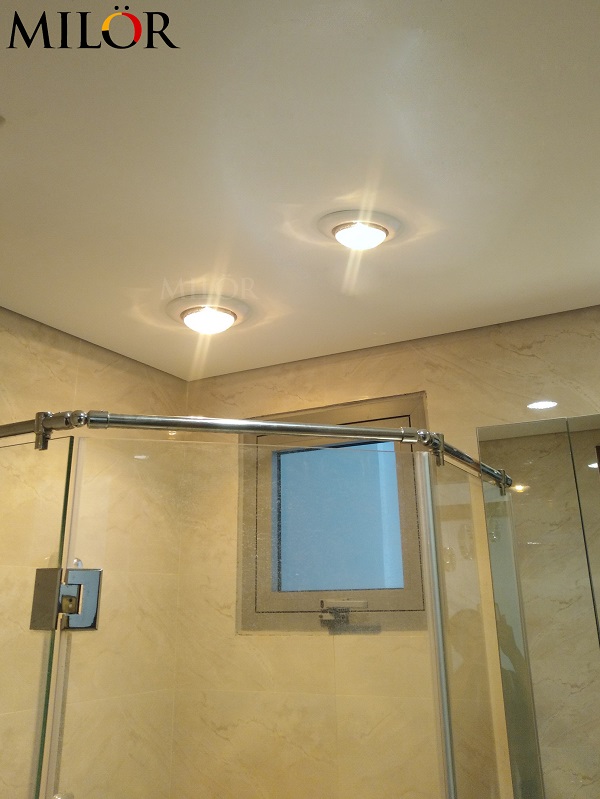 Tại sao bạn nên lắp đèn sưởi hồng ngoại cho phòng tắm